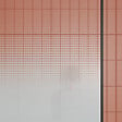 AURLANE - Paroi de douche 120x200cm - Verre degrade blanc effet brume - Encadrement noir mat - NEPHELIE - vignette
