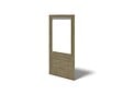 ALTANKA - Pergola de jardin 4.04x4.04m avec panneaux - traité - ALT127 - vignette