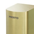 PRESTO - Sèche-mains sans contact mural compact Linea or brossé - vignette