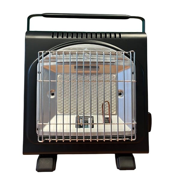 INTEC - Chauffage à gaz portable 1700W + 12 Cartouches gaz Allumage Piezo Thermocouple ODS Camping Pêche INTEC - large