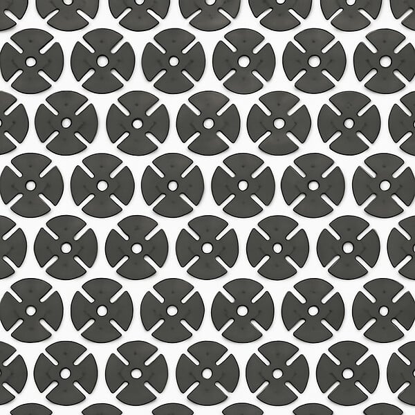 MCCOVER - Cale amortisseur anti bruit 97 mm pour plot McCover - Coloris - Noir - large