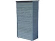 HABITAT ET JARDIN - Armoire de jardin "Space" - 87 x 46.5 x 160 cm - Bleu ciel - vignette