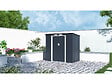 HABITAT ET JARDIN - Abri de jardin métal monopente "Austin" 2,43 m2 - Gris - vignette