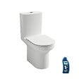 JACOB DELAFON - WC à poser sans bride sortie horizontale Elite avec abattant frein de chute + Gel WC - vignette