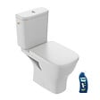 JACOB DELAFON - WC à poser sans bride sortie horizontale Struktura avec abattant + gel WC - vignette