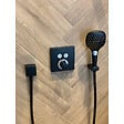 HANSGROHE - Set de finition ShowerSelect pour mitigeur thermostatique encastré avec 2 fonctions, noir mat (15763670) - vignette