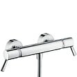 HANSGROHE - Ecostat Comfort Care Mitigeur PMR Thermostatique de douche avec Limiteur de température réglable, Chrome (13117000) - vignette