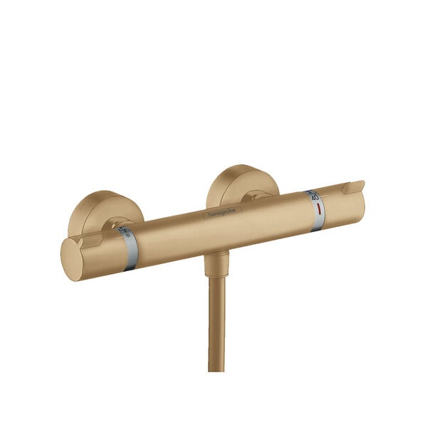 HANSGROHE - Comfort Mitigeur Thermostatique douche, Bronze brossé (13116140) - large