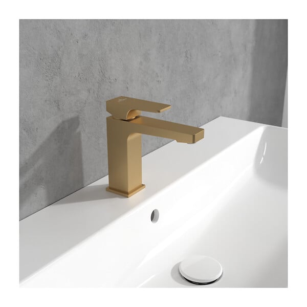 VILLEROY & BOCH - Architectura Mitigeur Monocommande de Lavabo  , Or brossé (TVW12500400076) - large