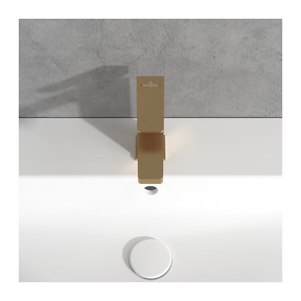 VILLEROY & BOCH - Architectura Mitigeur Monocommande de Lavabo  , Or brossé (TVW12500400076) - large
