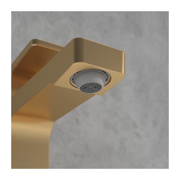 VILLEROY & BOCH - Architectura Mitigeur Monocommande de Lavabo  , Or brossé (TVW12500400076) - large
