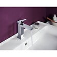 VILLEROY & BOCH - Architectura Square Mitigeur Monocommande de lavabo, Chrome (TVW12500400061) - vignette
