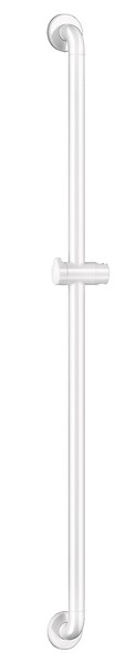 DELABIE - Barre relevable PMR D32 L650mm nylon blanc - DELABIE - 5160N - large