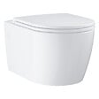 GROHE - Start Round 36,8 x 54,3 cm WC suspendu avec abattant SoftClose, Rimless, blanc (G103848SH00) - vignette