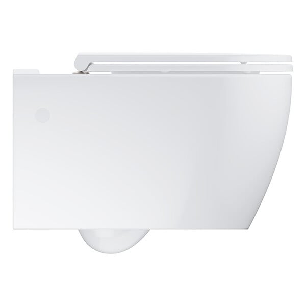 GROHE - Start Round 36,8 x 54,3 cm WC suspendu avec abattant SoftClose, Rimless, blanc (G103848SH00) - large