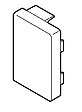 OBO BETTERMANN - Embout AX EMB5016 54x16x18mm blanc - OBO BETTERMANN - 6131288 - vignette