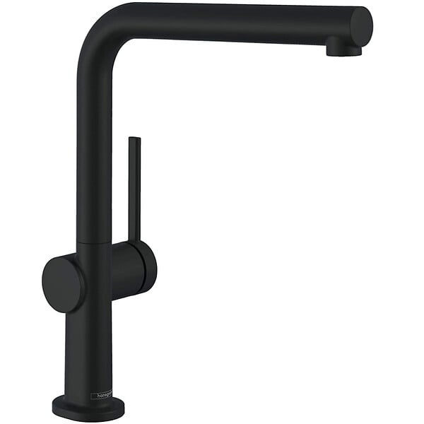 HANSGROHE - Talis M54 Mitigeur de cuisine 270, 1 jet, Noir mat (72840670) - large