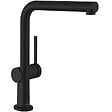 HANSGROHE - Talis M54 Mitigeur de cuisine 270, 1 jet, Noir mat (72840670) - vignette