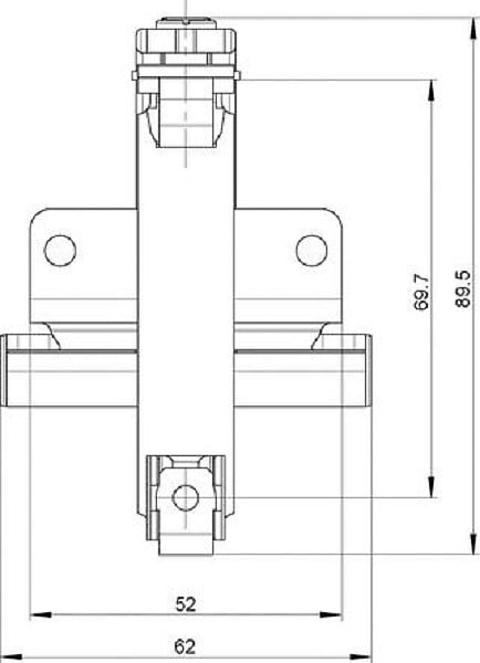 FERCO - Compas OF axe à  13mm recouvrement 20mm â€“ FERCO - 6-39148-20-0-1 - large