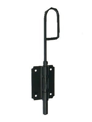 J.MASSARD - Verrou rond à  douille 14X300mm zingué - JARDINIER MASSARD - M-501303 - large