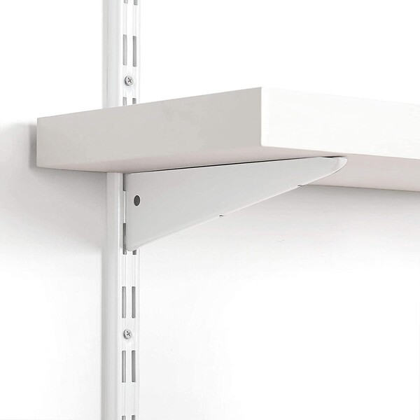 MONIN - Console U double entraxe 32mm blanche 320mm - MONIN - 527810 - large