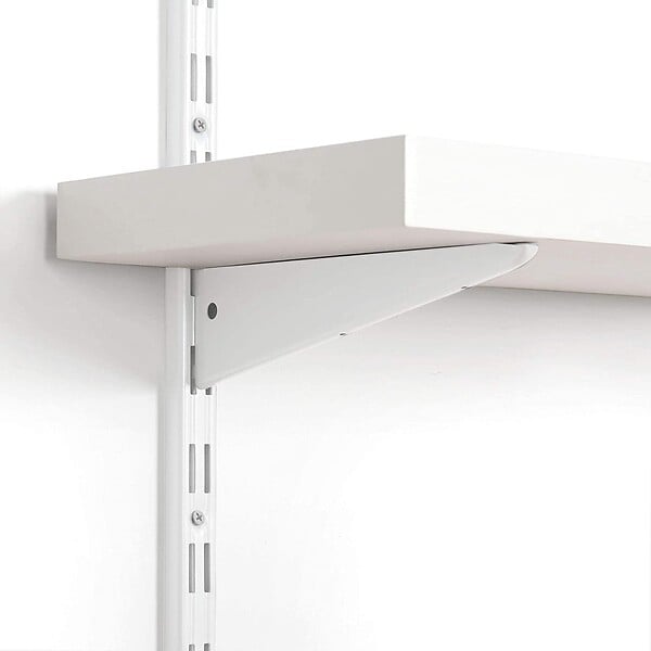 MONIN - Console U double entraxe 32mm blanche 370mm - MONIN - 527840 - large