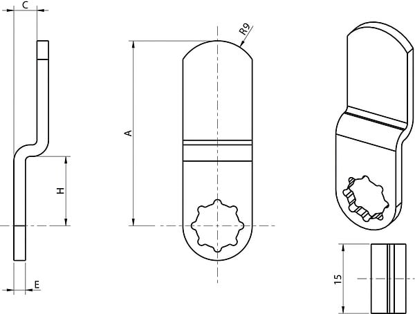 RONIS - Came plate 6629-03 - RONIS - 70217 - large