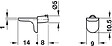 HANGER - 100 taquets diamètre 5mm zamak nickelé - 282.24.710 - vignette