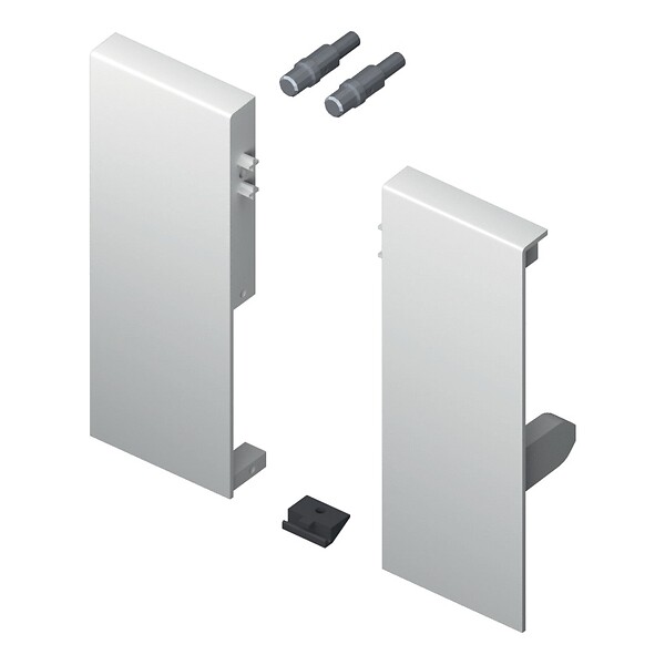 BLUM - Attache façade à  l'anglaise pour intivo la paire - BLUM - ATT80GR - large