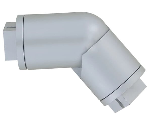 DUVAL - Support profilé pour main courante en aluminium anodisé argent - DUVAL - 61-0102-2000 - large