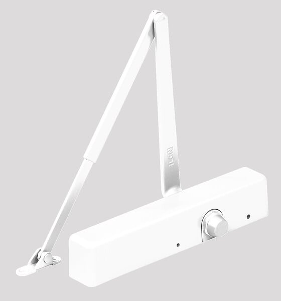 LCN - Ferme-porte  série 1460 Force 1-4 fourni avec bras à  glissiere finition argent - LCN - 3050705316 - large