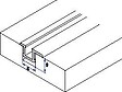 MANTION - Rail PICO 25marron en 2 m - MANTION - 25/200M - vignette
