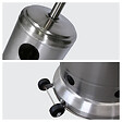 HAPPY GARDEN - Parasol chauffant OSLO - chauffage d'extérieur gaz - acier inox + housse - vignette