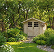SOLID - Abri de jardin bois - L.248xl.248xH.208cm - vignette
