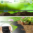 VOUNOT - Toile de paillage contre les mauvaises herbes 25Mx1M Anti-UV 100g/m2 - vignette