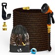 VOUNOT - Tuyau d’Arrosage Extensible 30m Renforce avec Accessoires orange - vignette