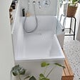 JACOB DELAFON - Baignoire bain douche Neo + étagère + pare bain 180 x 90, version droite - vignette