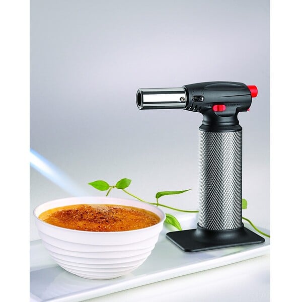KEMPER - Chalumeau de cuisine Professionnel à gaz Torche gaz rechargeable Utilisation 360° Allumage piezo KEMPER - large