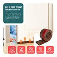 VOUNOT - Bas de porte isolant coupe froid 500 cm marron - vignette