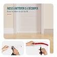VOUNOT - Bas de porte isolant coupe froid 500 cm blanc - vignette