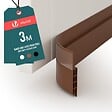 VOUNOT - Bas de porte isolant coupe froid 300 cm marron - vignette