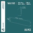 VOUNOT - Lot de 5 Bordure de jardin en métal flexible 100x18cm noir - vignette