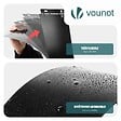 VOUNOT - Lot de 5 Bordure de jardin en métal flexible 100x18cm noir - vignette
