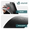 VOUNOT - Lot de 20 Bordure de jardin en métal flexible 100x13cm noir - vignette