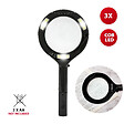 VELAMP - Loupe lumineuse - Lentille transparente - Grossissement 3X - vignette