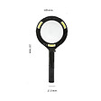 VELAMP - Loupe lumineuse - Lentille transparente - Grossissement 3X - vignette