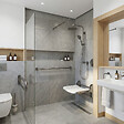 BEMETA - Barre de maintien de douche HELP en acier inoxydable - vignette