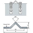 COMMUNELLO - RAIL G.TRIANGLE VISSER 3M 293 - vignette