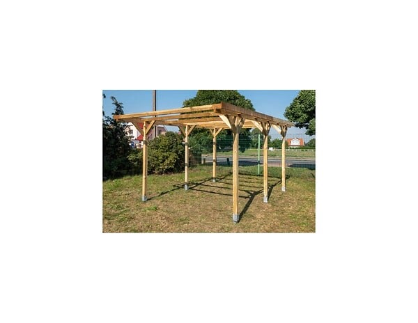 ALTANKA - Carport, abri de voiture  3.04x5.12 m - 15.57 m2 - CAR16 - large