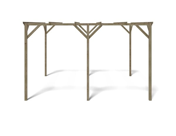 ALTANKA - Carport, abri de voiture  3x4 m - 12 m2 - CAR13 - large